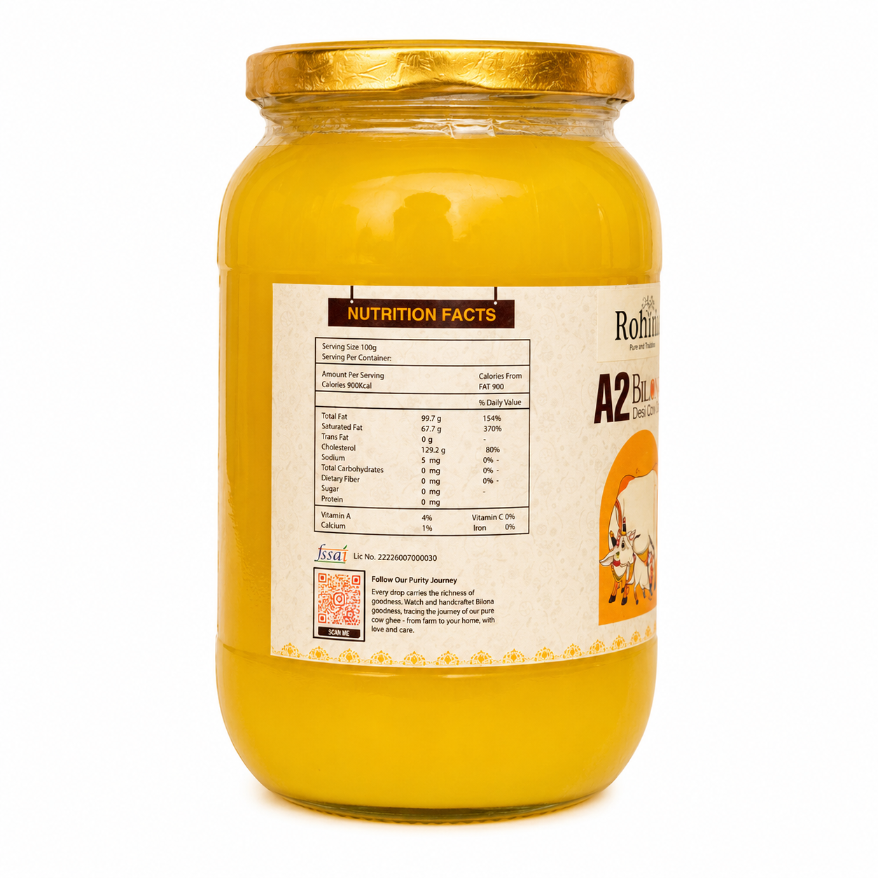 A2 Bilona Desi Cow Ghee